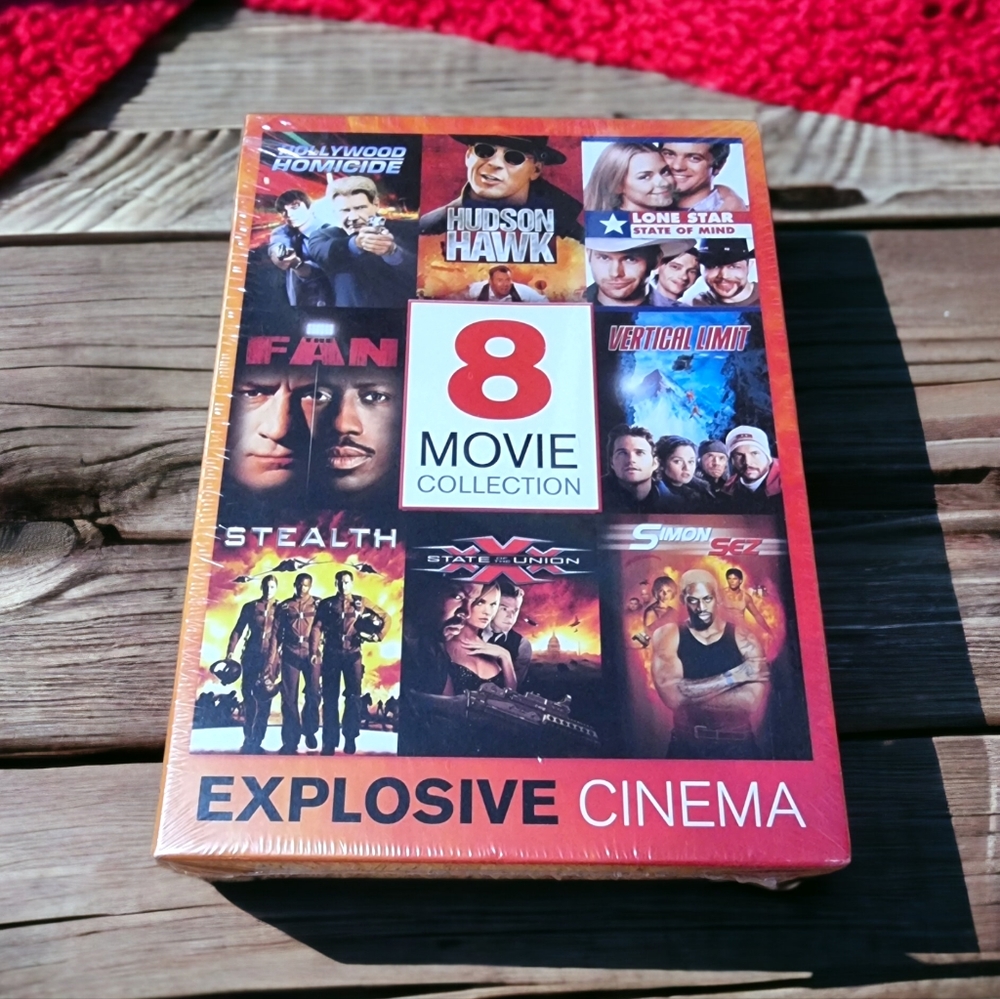 Explosive Cinema 8 Movie Collection DVD - New